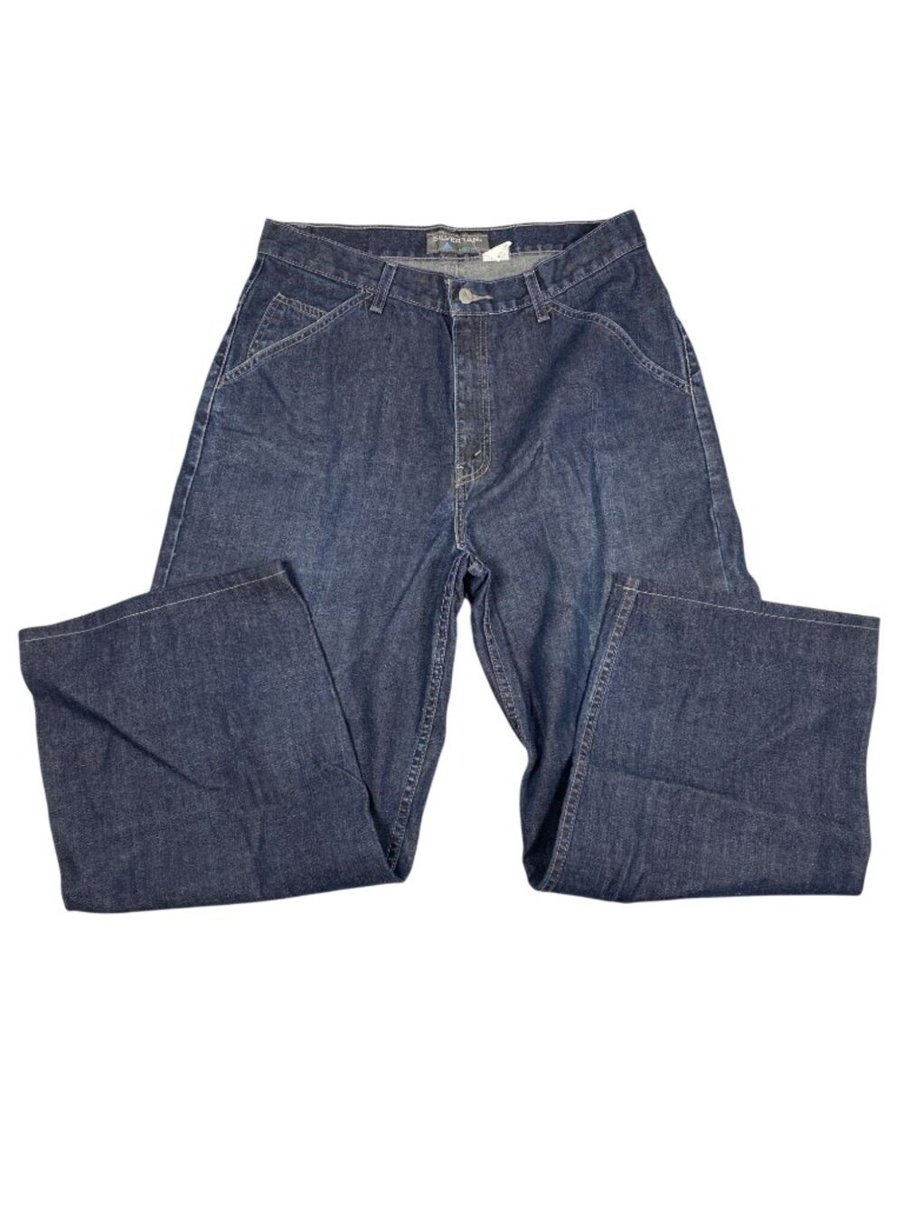 Levis Silvertab Mens W33 L32 Loose Fit Denim Jeans Blue Workwear Y2K